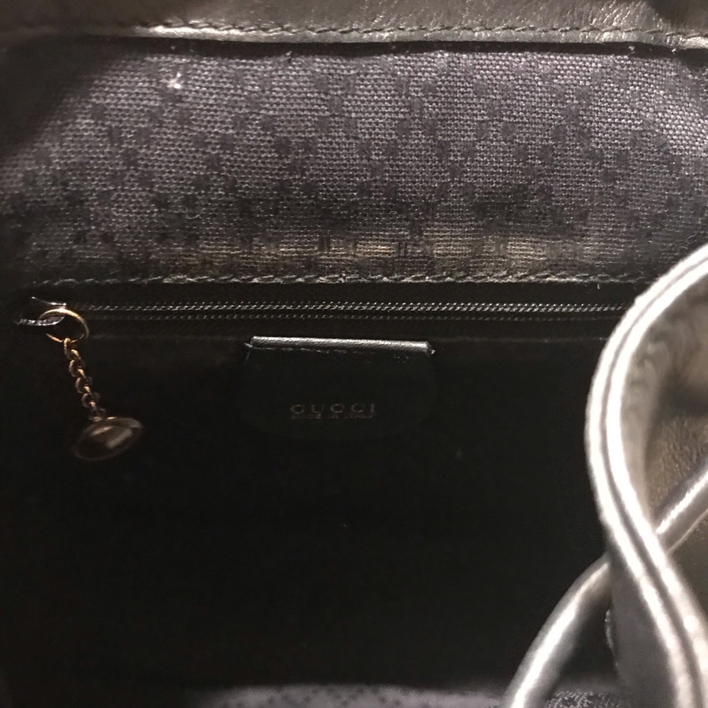 Gucci Bamboo Black Backpack - Picture 8 of 16